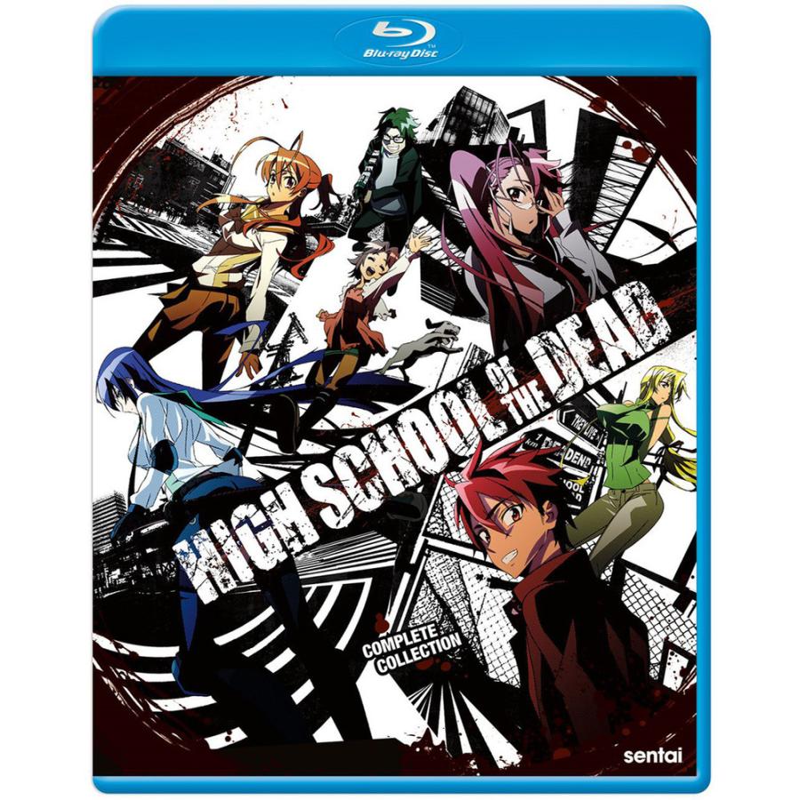 学園黙示録 HIGHSCHOOL OF THE DEAD 北米版 BD ブルーレイ 輸入盤