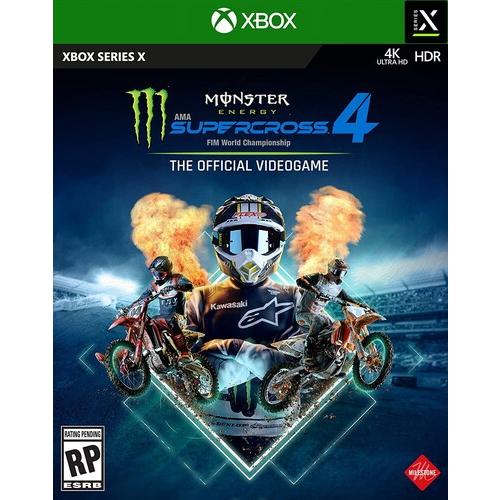 最大92％オフ！ 在庫限り Monster Energy Supercross 4 for Xbox Series X 北米版 輸入版 ソフト alperino.com alperino.com