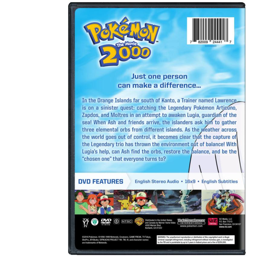 北米版 劇場版 ポケットモンスター 幻のポケモン ルギア爆誕 英語のみ Dvd 輸入盤 Usae ワールドディスクプレイスyahoo 店 通販 Yahoo ショッピング