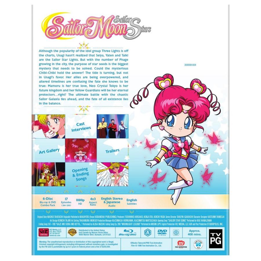 人気 順 北米版 美少女戦士セーラームーンセーラースターズ Set 2 Blu Ray Dvd アニメ ブルーレイ 輸入盤 初売り Www Livefunblackjack Com