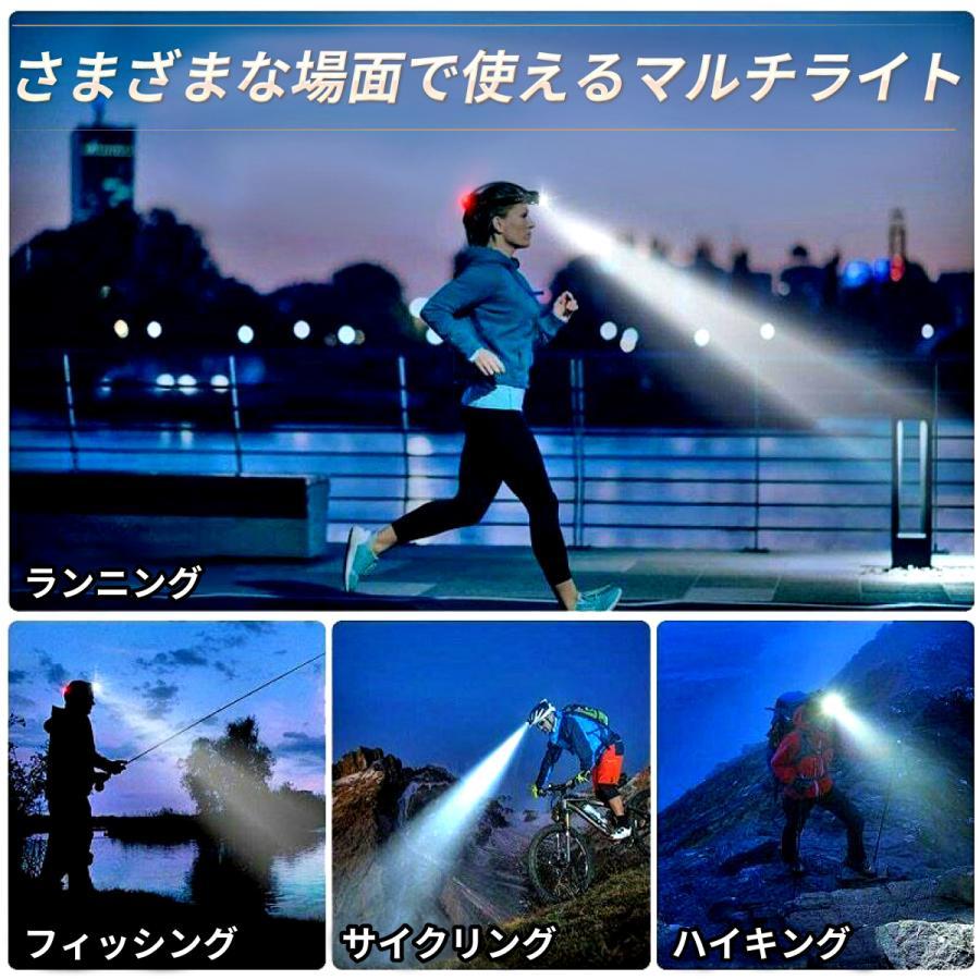 ヘッドライト 充電式 led 釣り 防水 明るい ヘッドライト最強ルーメン cob ズーム機能 防災グッズ 高輝度 作業灯 軽量 type-c 強力 防災 | ブランド登録なし | 07