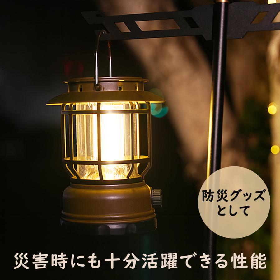 ランタン ソーラー LED 充電式 おしゃれ 小型 明るい ミニ ledライト 屋外 照明 キャンプ usb 明るい 防水 防災 | ブランド登録なし | 06