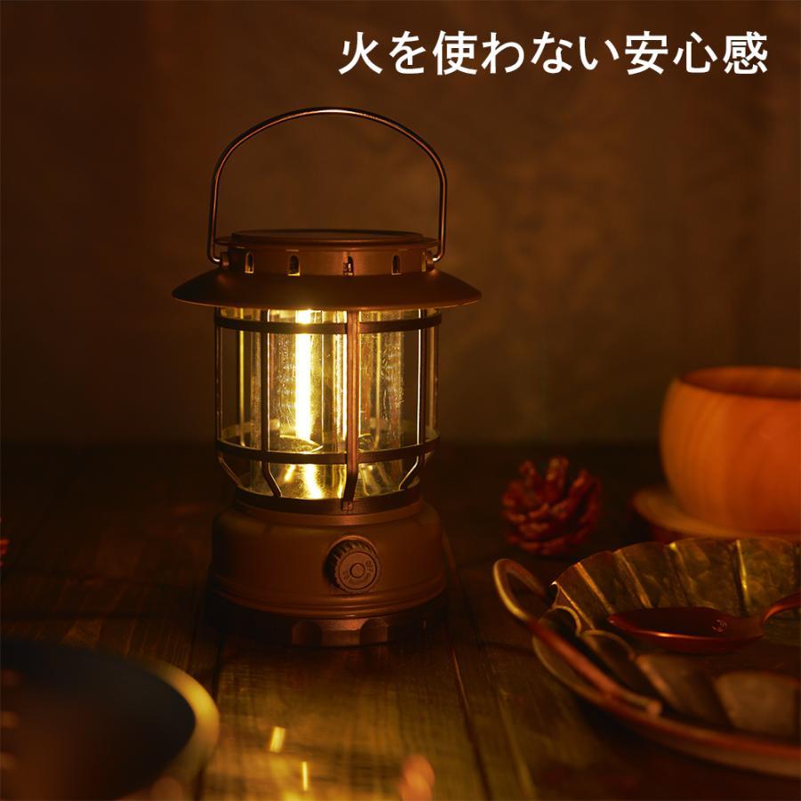 ランタン ソーラー LED 充電式 おしゃれ 小型 明るい ミニ ledライト 屋外 照明 キャンプ usb 明るい 防水 防災 | ブランド登録なし | 10