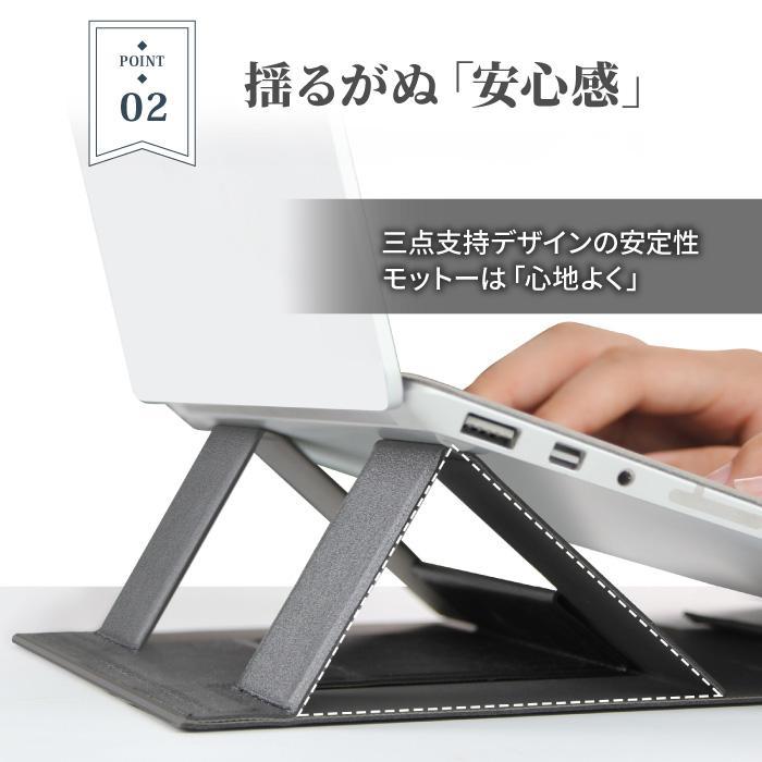 ノートパソコン スタンド PCスタンド パソコン 軽量 薄型 コンパクト