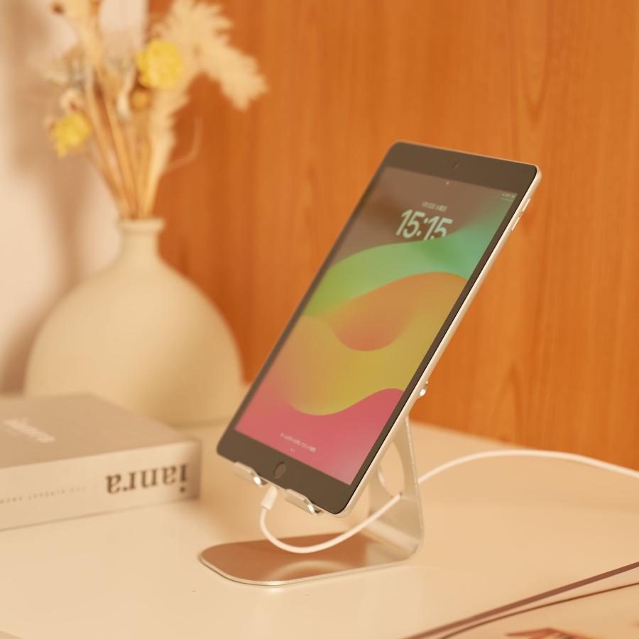 タブレットスタンド ipad アルミ iPhone iPadスタンド タブレット ホルダー スマホ ホルダー スマホスタンド 充電 卓上 置き型 爆買 | ブランド登録なし | 16