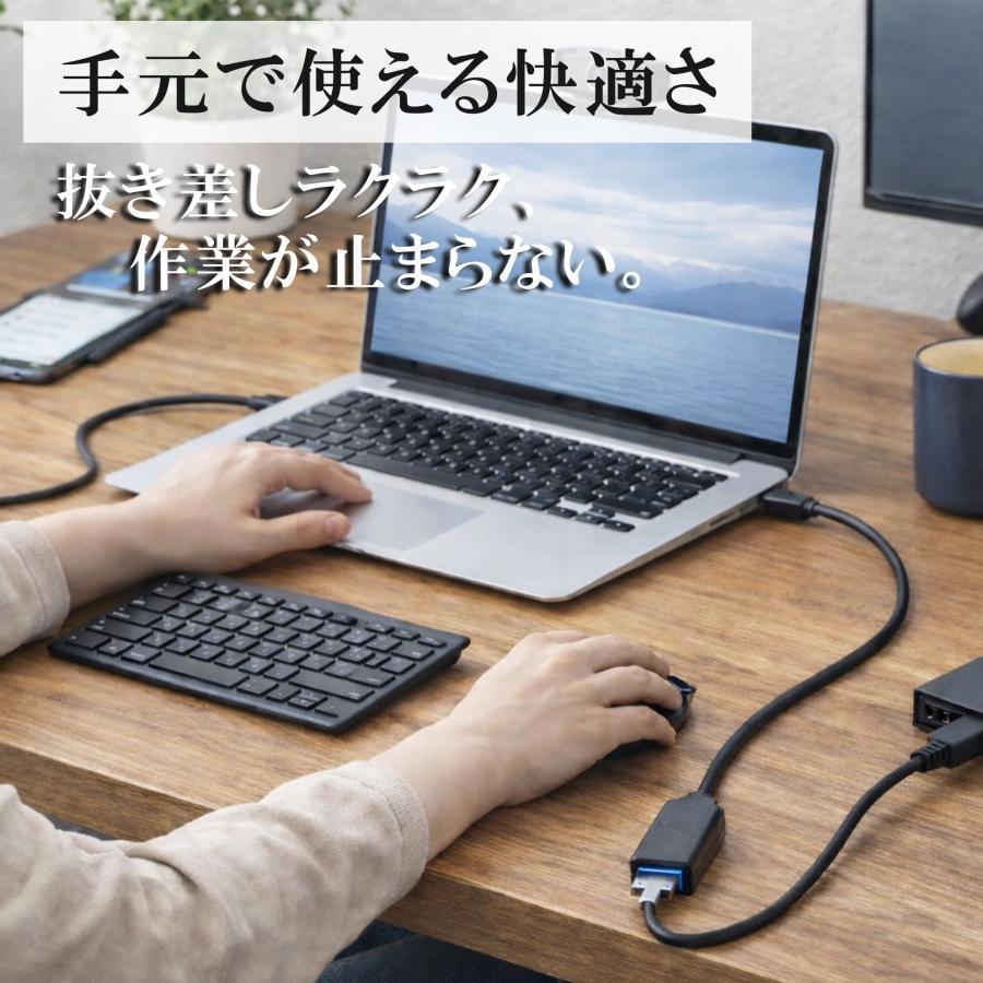 usb USB延長ケーブル 5m USB3.0 パソコン キーボード 延長 Type-C type-c オス メス 延長コード コネクタ データ 高速転送 転送 爆買 | ブランド登録なし | 02