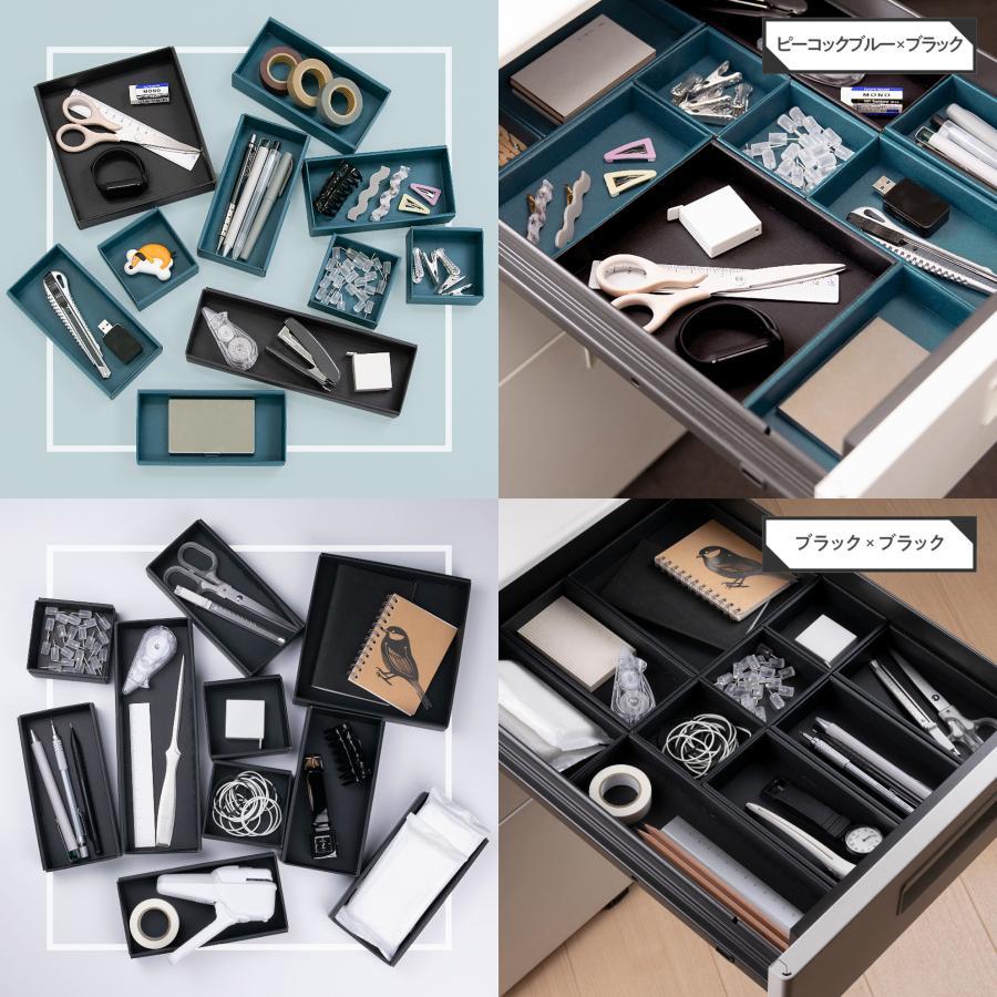 小物入れ トレー 10個 セット 収納トレー 学習机 文房具 引き出し デスク 卓上 小物 デスク収納 収納ボックス おしゃれ トレイ 日本製 | ブランド登録なし | 06