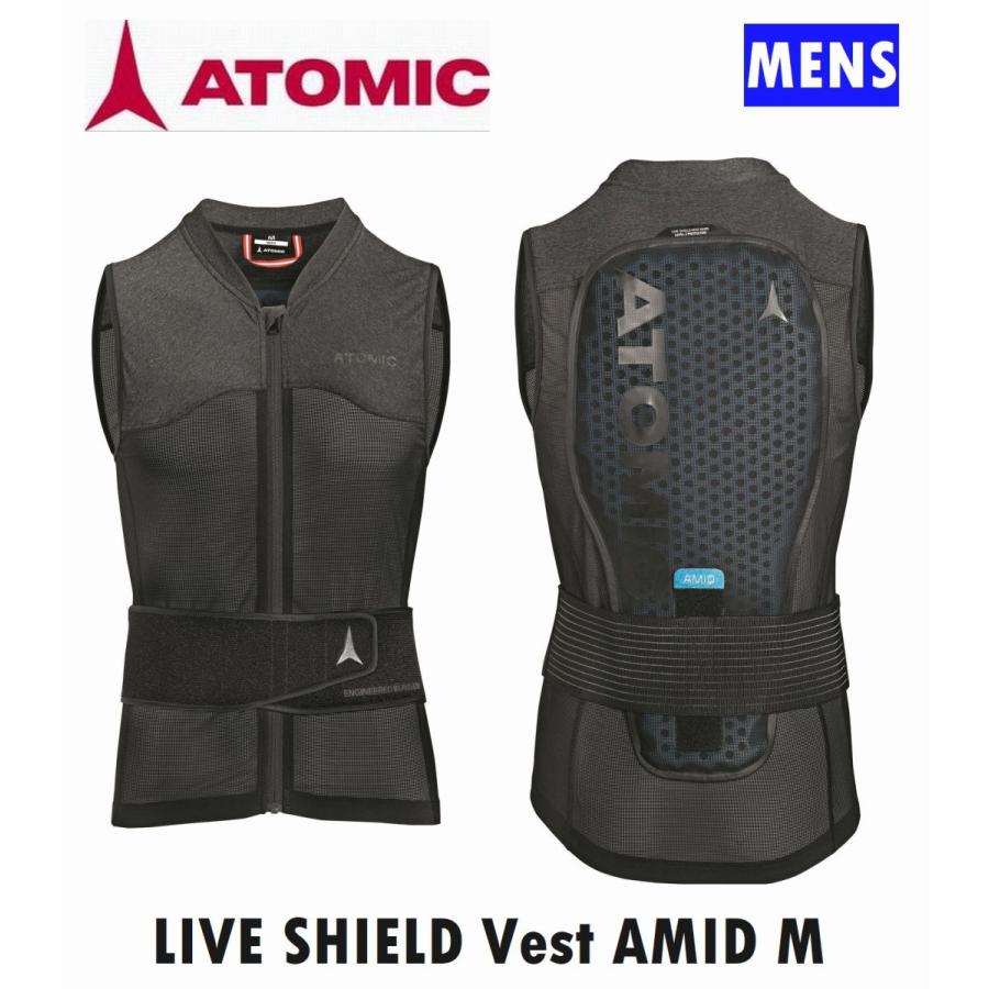 割引 今月限定 特別大特価 2021 ATOMIC LIVE SHIELD Vest AMID MEN ライブシールドベスト アミッド プロテクター ベスト 脊髄プロテク mac.x0.com mac.x0.com