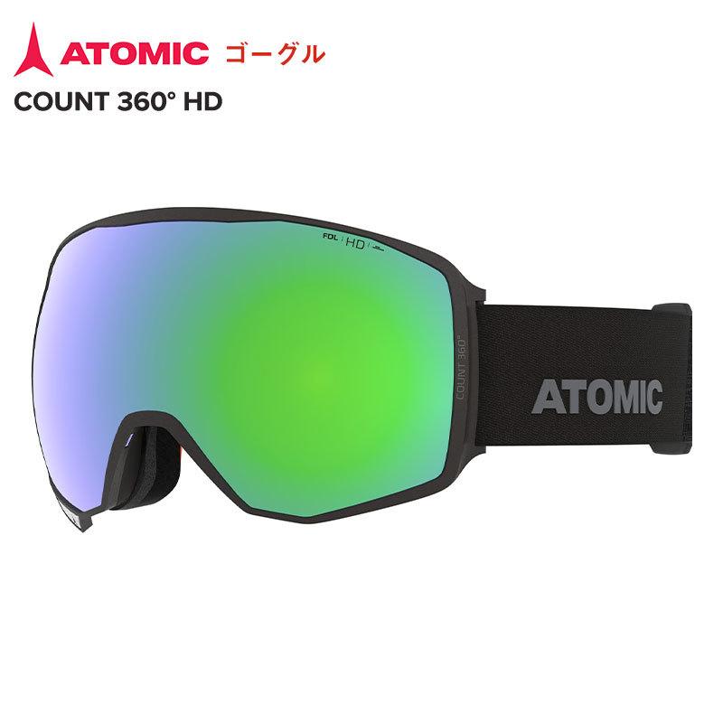 ATOMIC（アトミック） 2021 ATOMIC ゴーグル COUNT 360°HD Black