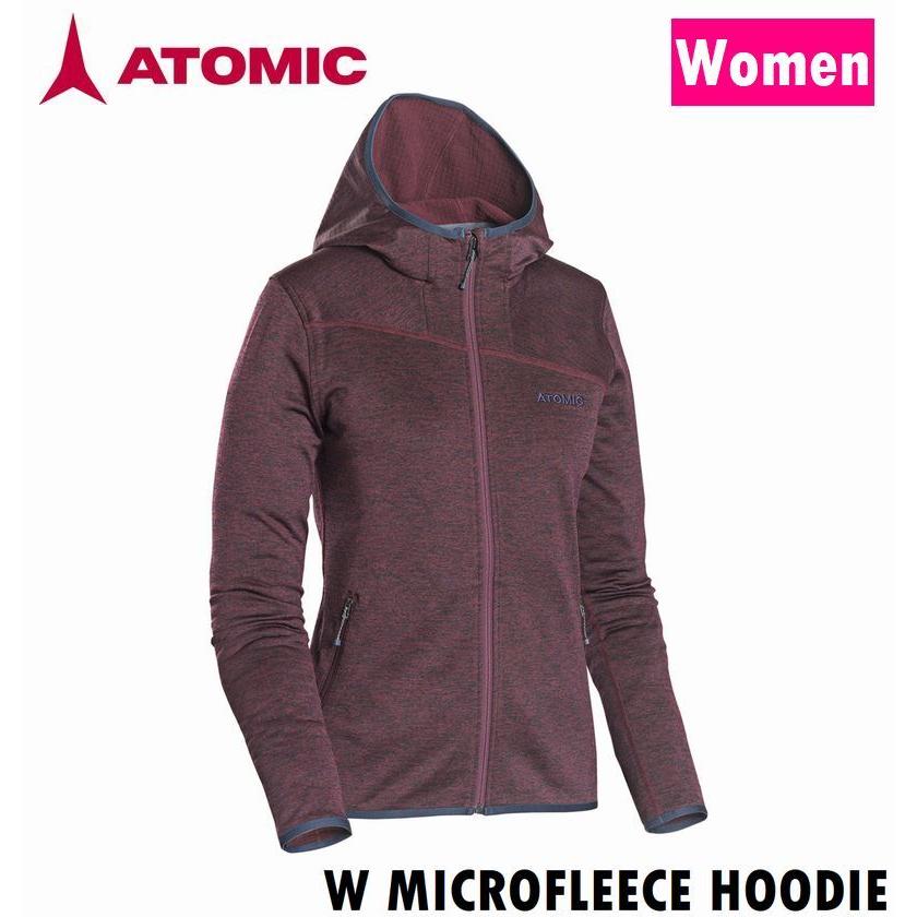 ATOMIC アトミックパーカー W MICROFLEECE HOODIE AP5040440｜we-love-snow