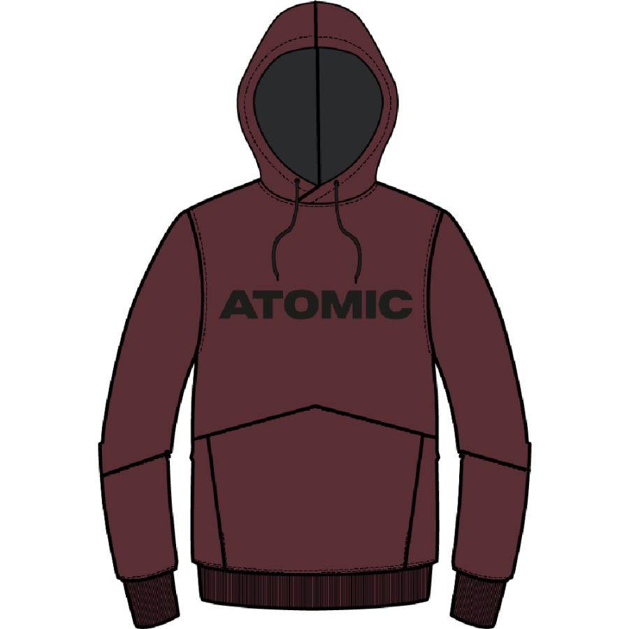 ATOMIC（アトミック） 【即納】2025 ATOMIC パーカー RS HOODIE MAROON