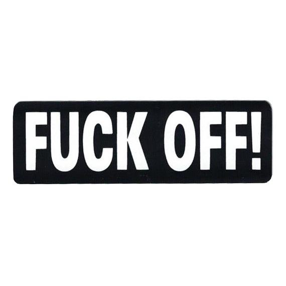 ステッカー No 191 FUCK OFF ! : ゼネラルステッカー - 通販 - Yahoo