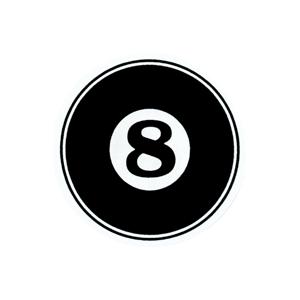ステッカー No 192 8BALL : ゼネラルステッカー - 通販 - Yahoo