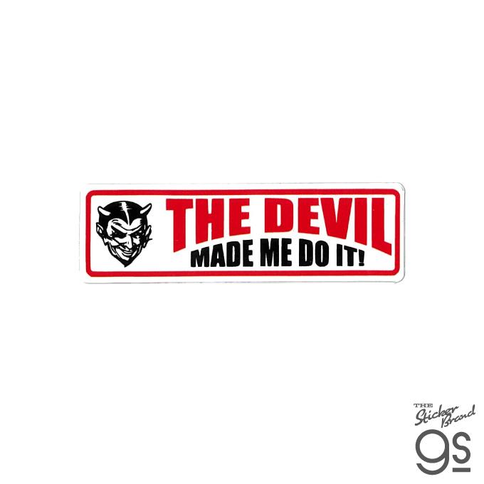 ステッカー No 211 THE DEVIL : ゼネラルステッカー - 通販 - Yahoo