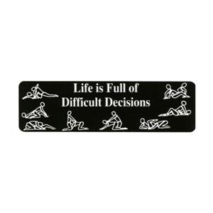 ステッカー No 628 DECISIONS : ゼネラルステッカー - 通販 - Yahoo!ショッピング