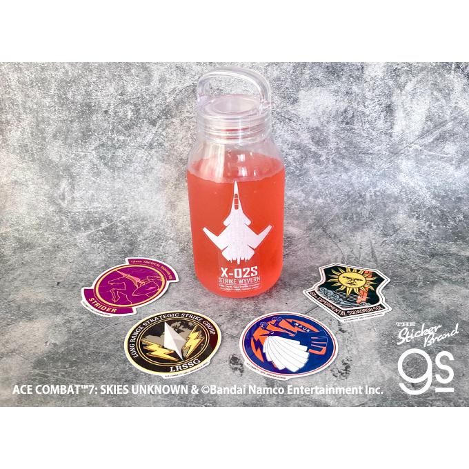 エースコンバット7 ダイカットクリアステッカー ソル フライト