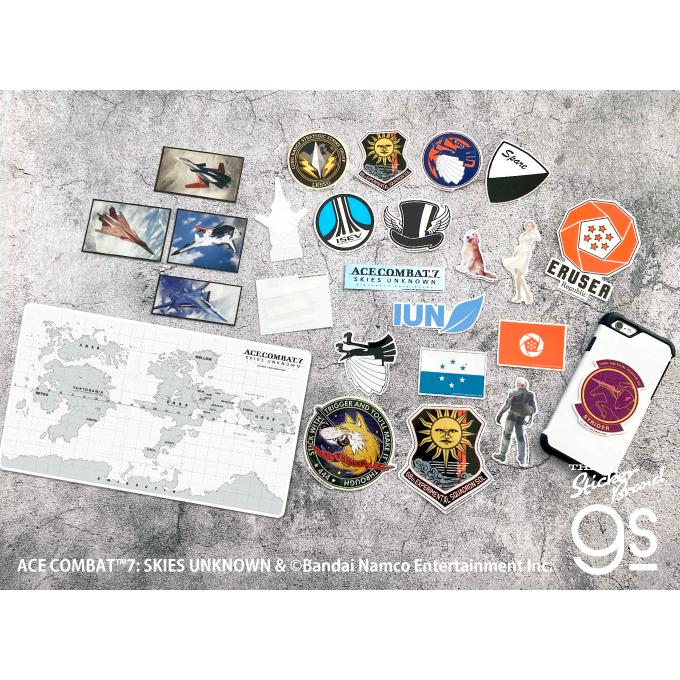 エースコンバット7 ダイカットクリアステッカー ソル フライト
