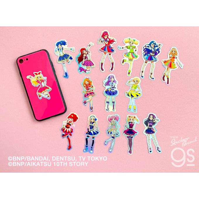 アイカツ！ ホログラムステッカー 冴草きい アイドル アニメ 可愛い