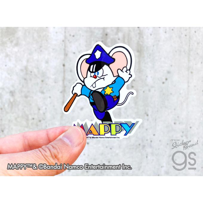 ナムコレジェンダリーシリーズ ステッカー マッピー/ニャームコ