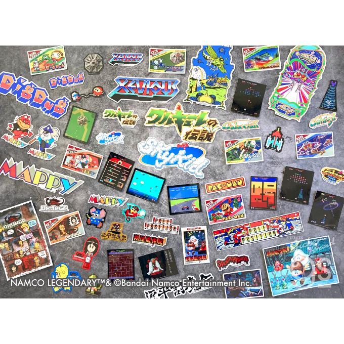 ナムコレジェンダリーシリーズ ステッカー ギャラガ '88/Aセット