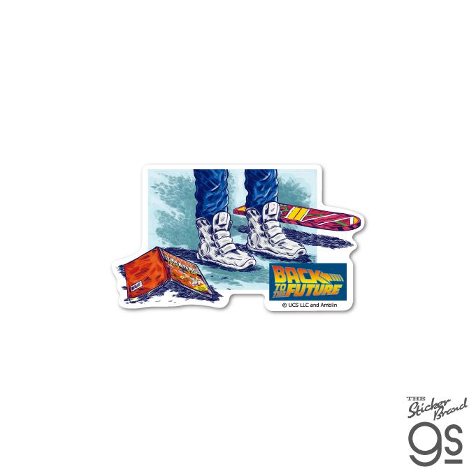 BTTF ダイカットステッカー シューズアップ バック・トゥ・ザ