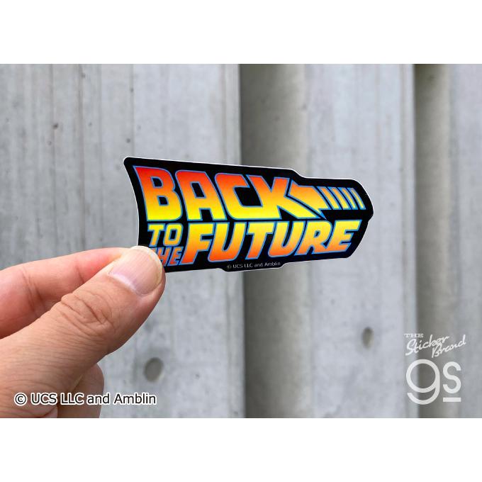 BTTF ダイカットステッカー バック・トゥ・ザ・フューチャー