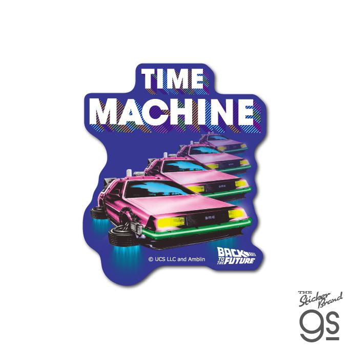 BTTF ホログラムステッカー TIME MACHINE バック・トゥ・ザ