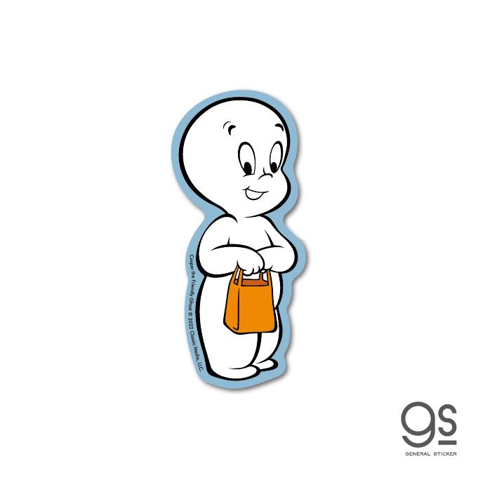 キャスパー ダイカットステッカー お買い物 ユニバーサル ゴースト Casper おしゃれ アメリカ イラスト gs 公式グッズ CAS ...