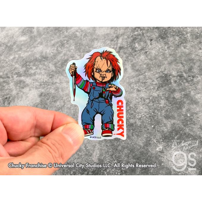 5種セット チャッキー ホログラムステッカー 映画 チャイルド・プレイ