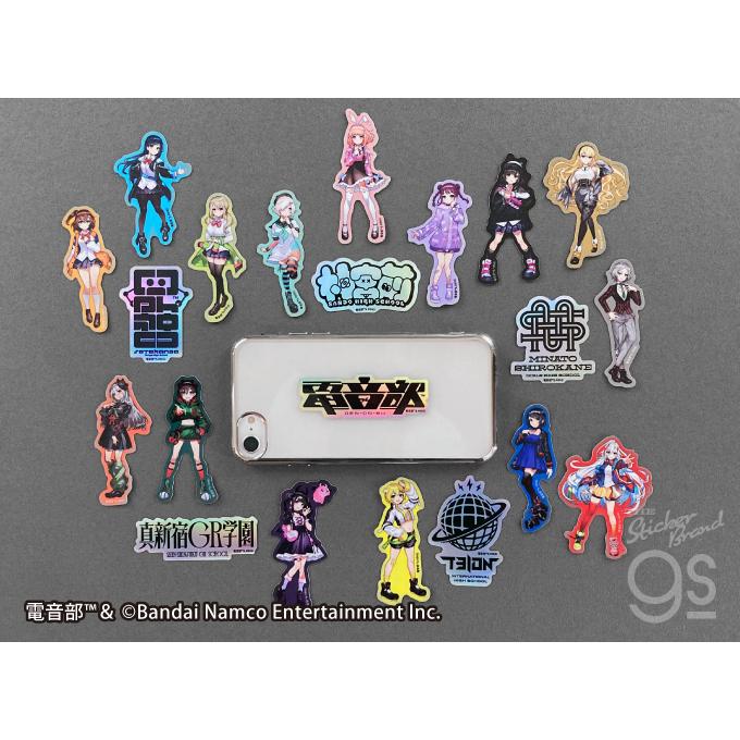 AMPTAK×COLORS ホロ入り ステッカー AMPTAK×COLORS ホロ入り ステッカー AMPTAK×COLORSステッカーセット