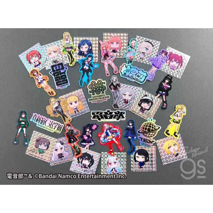 電音部 ホログラムステッカー ロゴ 港白金女学院 音楽 CD DJ 電音部 ホログラムステッカー ロゴ 港白金女学院 音楽 CD DJ