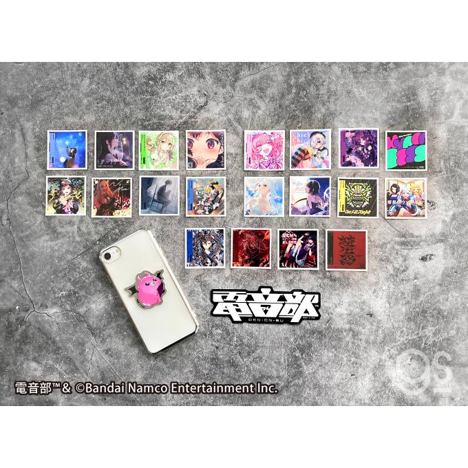 電音部 CDジャケットステッカー ミニサイズ 黒鉄 たま/Catch a Fire