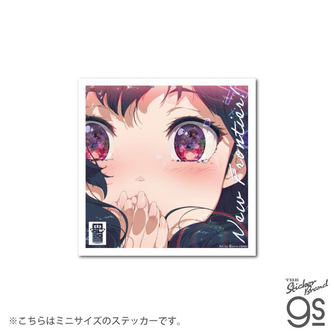 電音部 CDジャケットステッカー ミニサイズ 外神田文芸高校/NEW