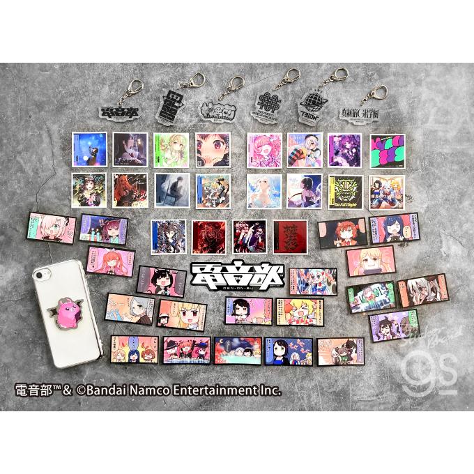 電音部 CDジャケットステッカー ミニサイズ 神宮前参道學園/Hyper Bass