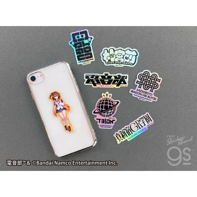 カブキエリア6種セット 電音部 ダイカットステッカー 音楽 CD DJ