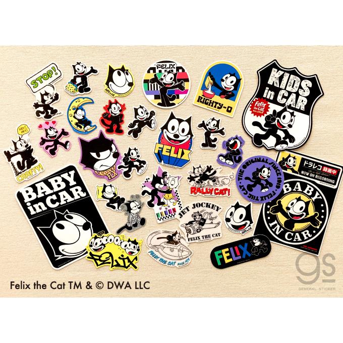 FELIX ダイカットミニステッカー WELCOME ユニバーサル キャラクター