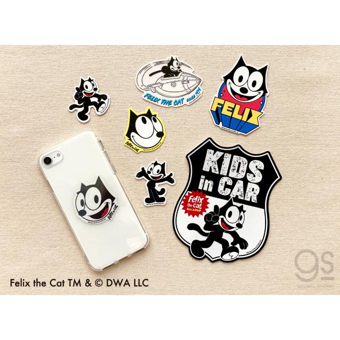 FELIX 透明ステッカー JET JOCKEY クラシックイラスト ユニバーサル