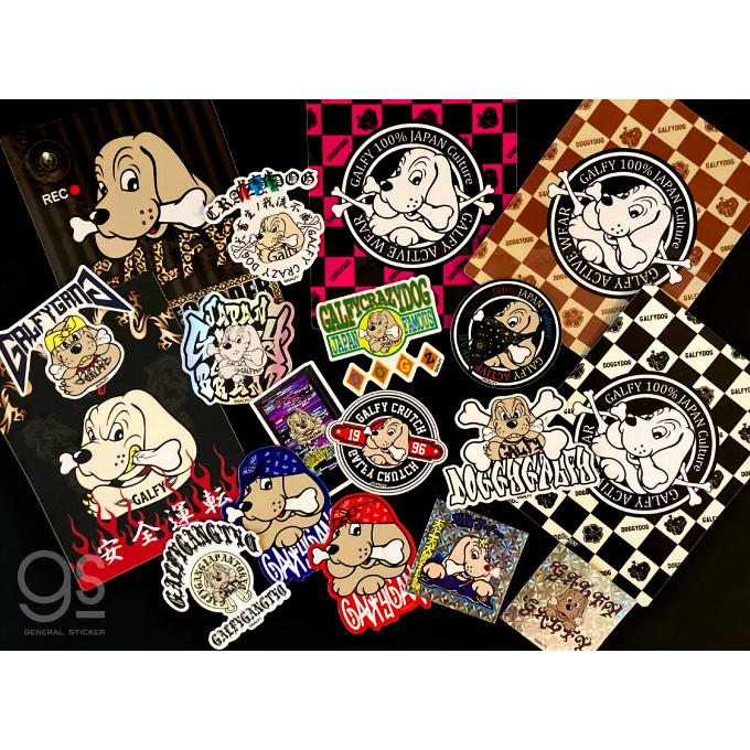Galfy サークル ステッカー Japan Culture ガルフィー ファッション ストリート 犬 ヤンキー 不良 ブランド カルチャー Gal009 Gs 公式グッズ Gal 009 ゼネラルステッカー 通販 Yahoo ショッピング