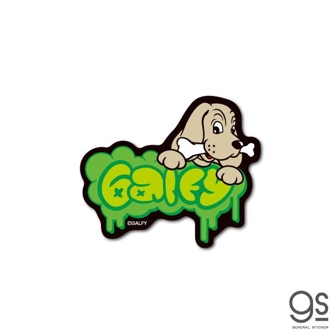 GALFY ダイカットミニステッカー グラフィティロゴ02 ガルフィー