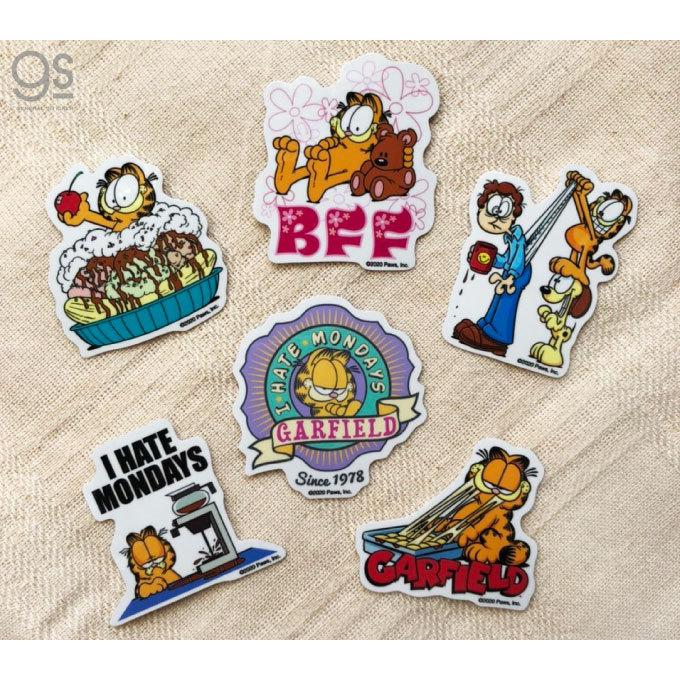 通販限定デザイン ガーフィールド キャラクターステッカー 通販限定デザイン ガーフィールド キャラクターステッカー