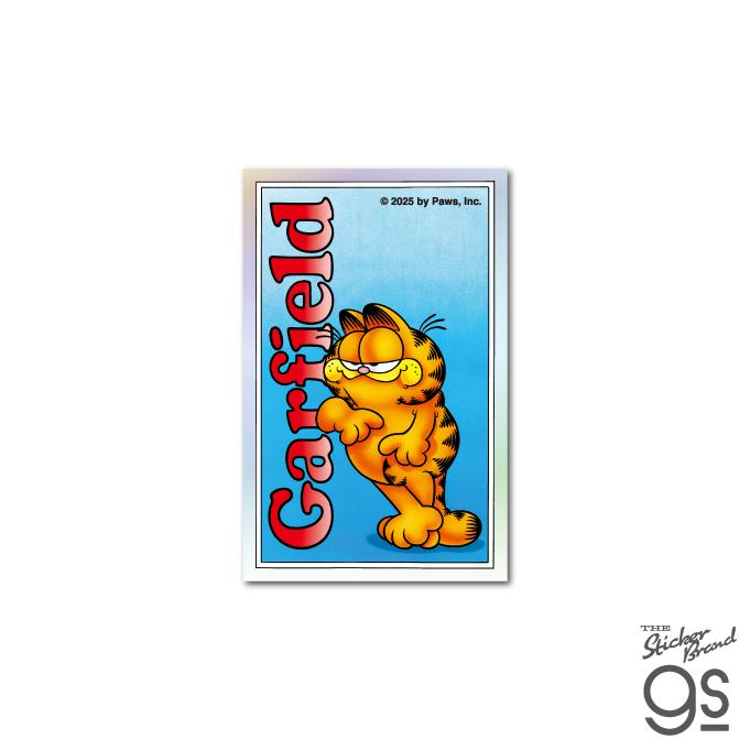 ガーフィールド ホログラムミニステッカー ひとやすみ アニメ アメリカ