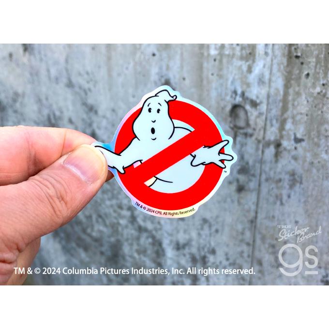 ゴーストバスターズ ホログラムステッカー ロゴ 映画 Ghostbusters コメディ SF アメリカ gs 公式グッズ GSB004 ...