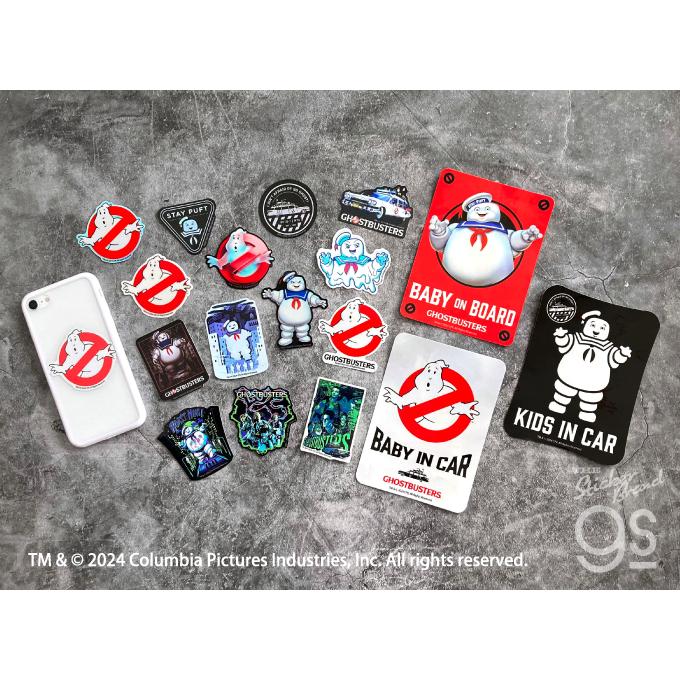 5種セット ゴーストバスターズ マシュマロマンステッカー 映画