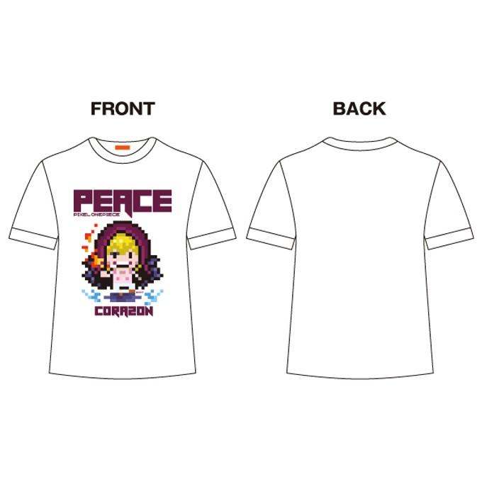 ネット限定商品 ピクセルワンピースtシャツ コラソン Peace One Piece ドット絵 Gst018 Gs グッズ Gst 018 ゼネラルステッカー 通販 Yahoo ショッピング