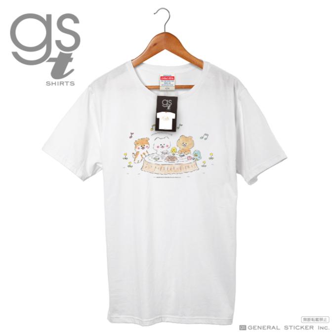 ほわころくらぶ Tシャツ お茶会 キャラクターtシャツ おまけつき レディースサイズ 漫画 絵本 イラスト 可愛い こいぬ Gst055 Gs 公式グッズ Gst 055 ゼネラルステッカー 通販 Yahoo ショッピング