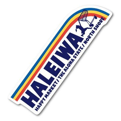 ハレイワハッピーマーケット ステッカー Haleiwa レインボー Hhm081 おしゃれ ハワイ ノースショア グッズ Hhm 081 ゼネラルステッカー 通販 Yahoo ショッピング