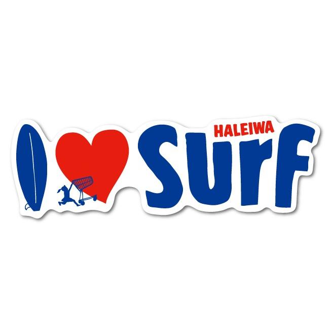 ハレイワハッピーマーケット ステッカー I Love Surf Lサイズ Hhm108 おしゃれ ハワイ ノースショア グッズ Hhm 108 ゼネラルステッカー 通販 Yahoo ショッピング