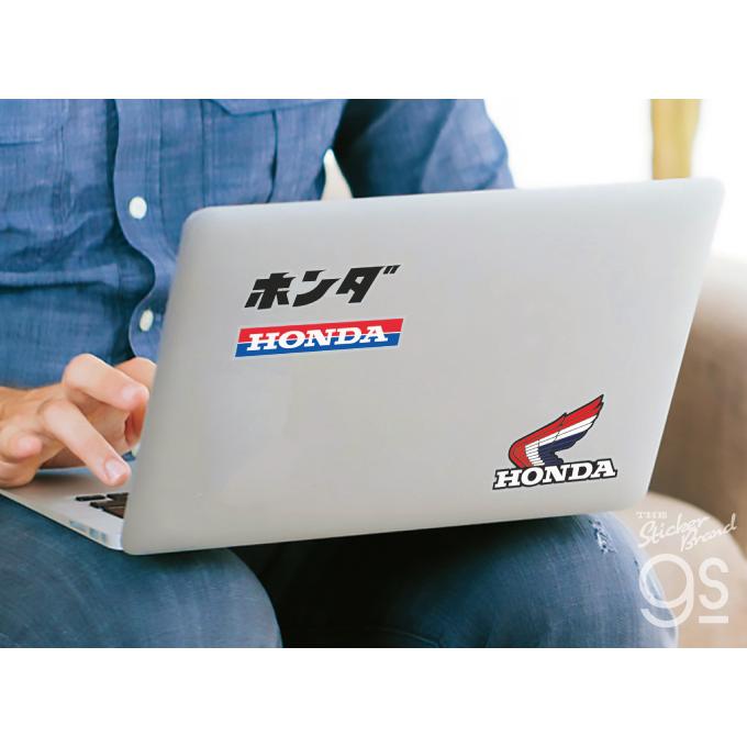 Honda ロゴ ダイカットクリアステッカー TACT コレクション バイク