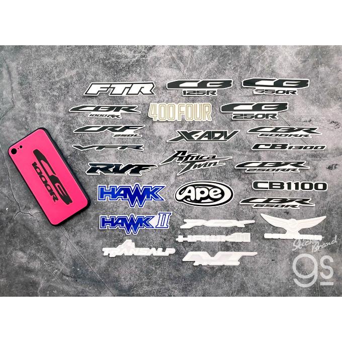 Honda ロゴ ダイカットクリアステッカー CBR1000RR コレクション