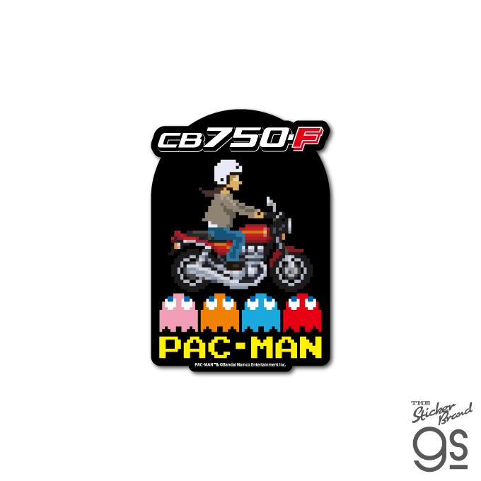 Honda×PAC-MAN ダイカットステッカー CB750-F バイク パックマン